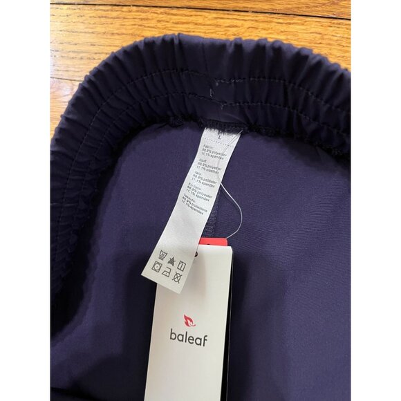 BALEAF Athletic Shorts Women's Size Large Inseam 7.5" UPF 50+ Blue NWT - Picture 2 of 4